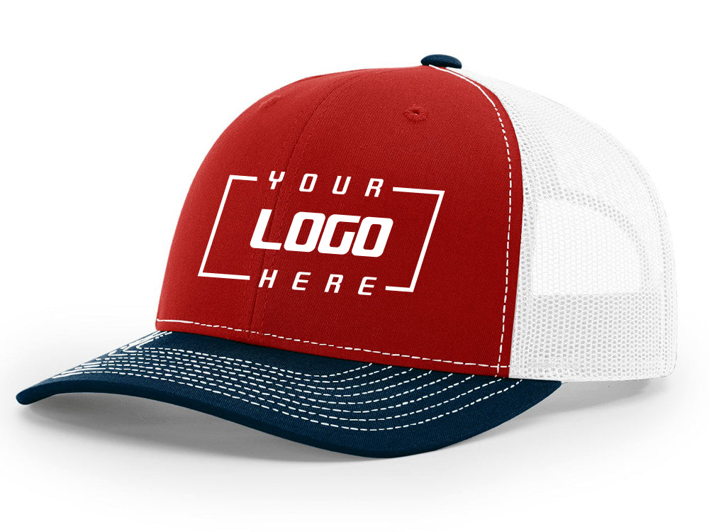 112 Trucker - Red/White/Navy