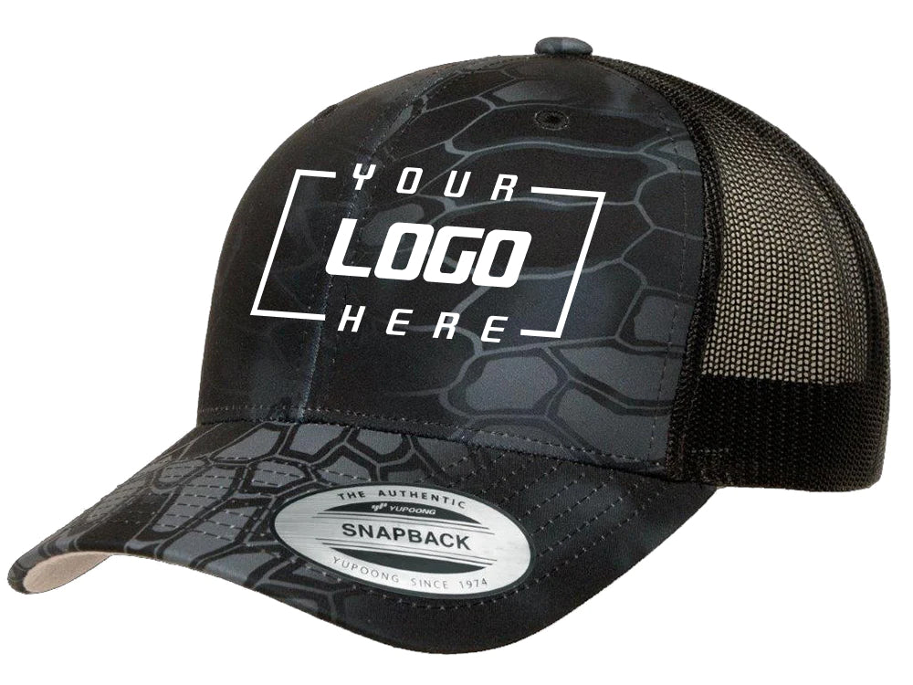 Kryptek Trucker Hat - Black