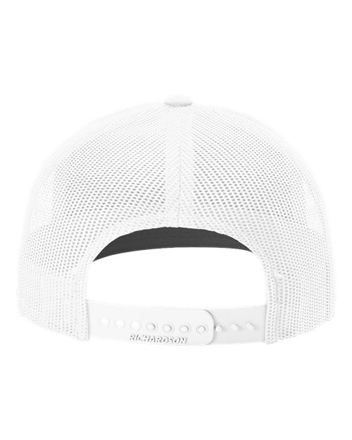 Snapback Trucker Cap - 112 - White/White
