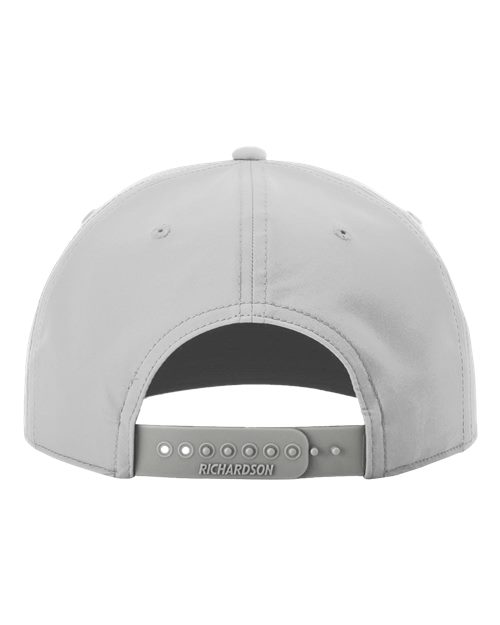 Richardson Five-Panel Classic Rope Cap - 258 - Light Grey/Black