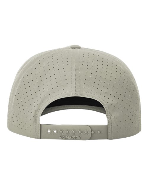 Richardson Laser Perf Performance Rope Cap - Trenchcoat/Russet/Grey