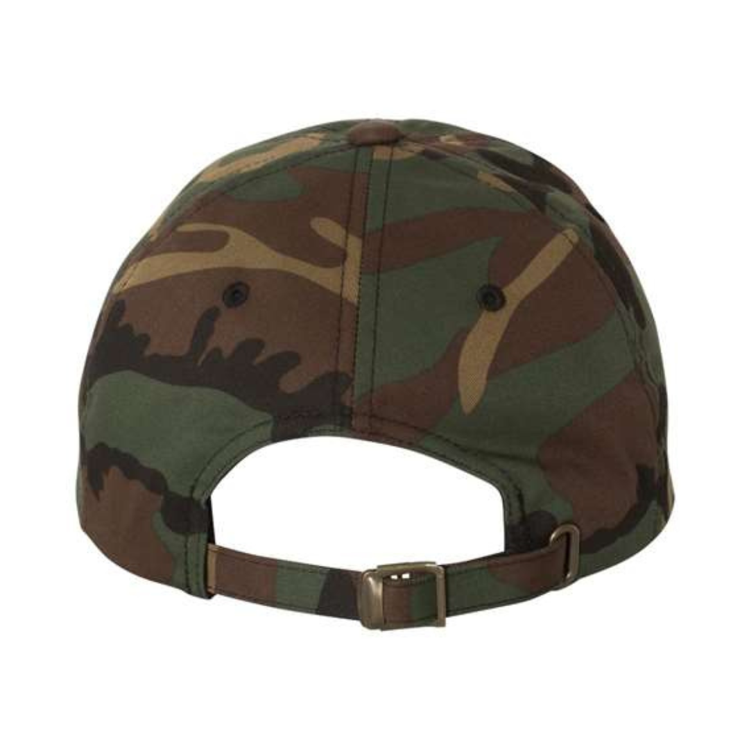 Yupoong 6245CM Classic Dad Hat - Green Camo