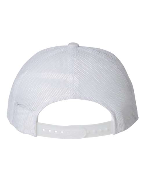 Retro Trucker Cap - 6606 - White
