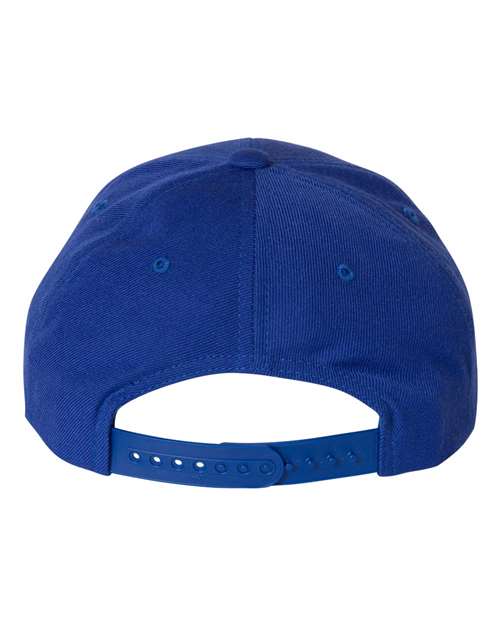 Premium Curved Bill Snapback Cap - 6789M - Royal