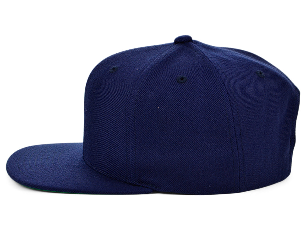 Blank Snapback - Navy