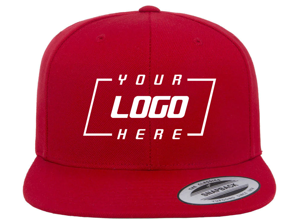 Blank Snapback - Red