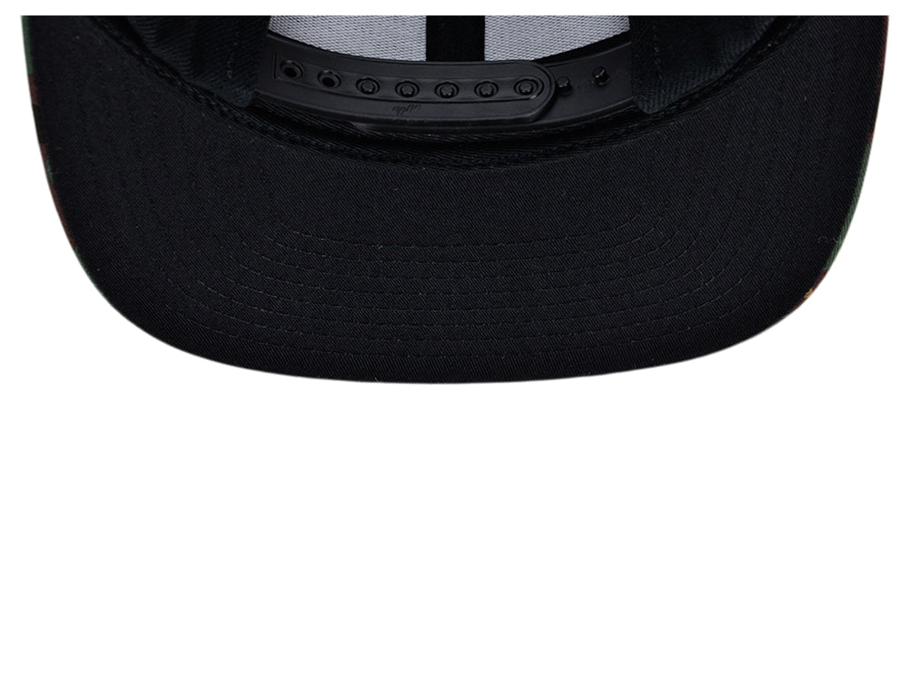 Blank Snapback - Black/Camo