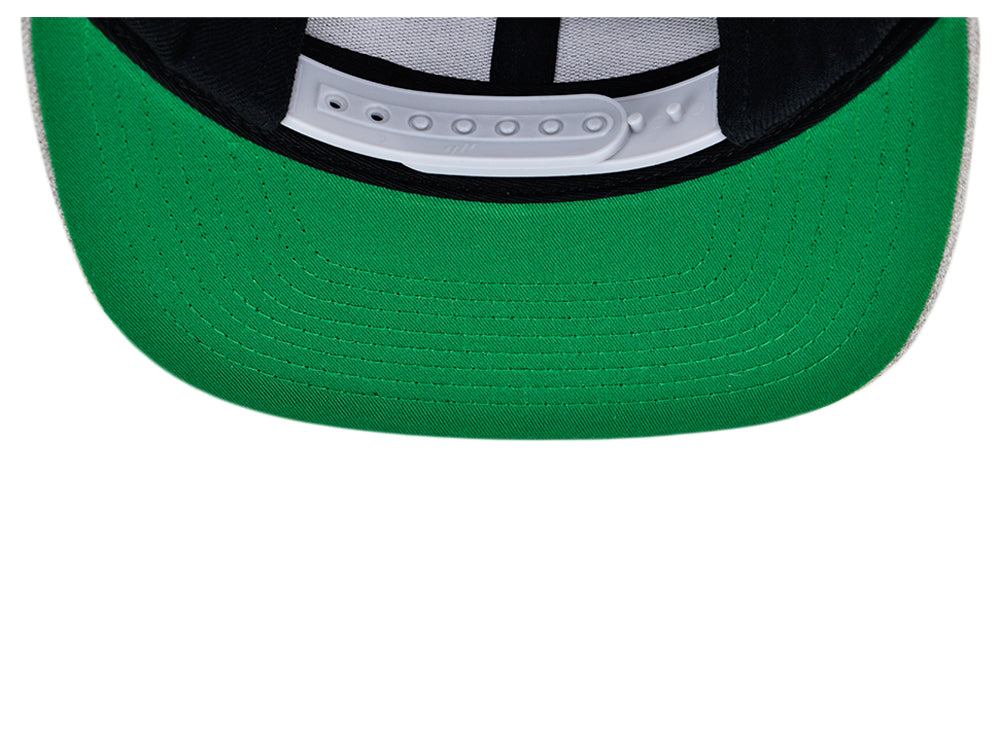 Blank Snapback - Black/Heather Grey