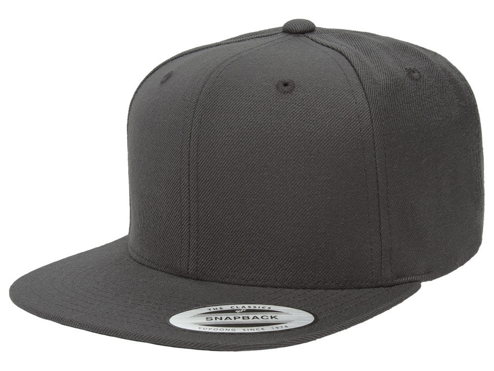 Blank Snapback - Charcoal