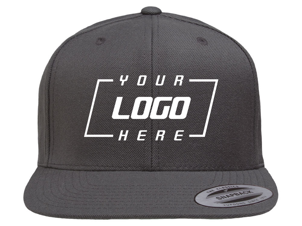Blank Snapback - Charcoal