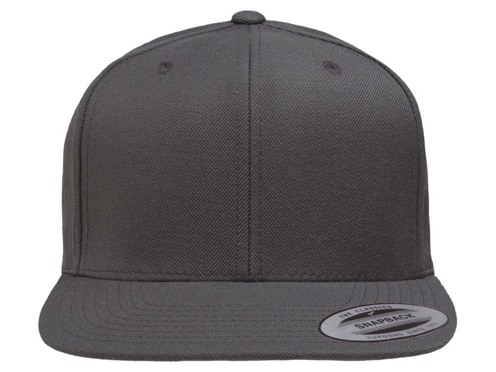Blank Snapback - Charcoal