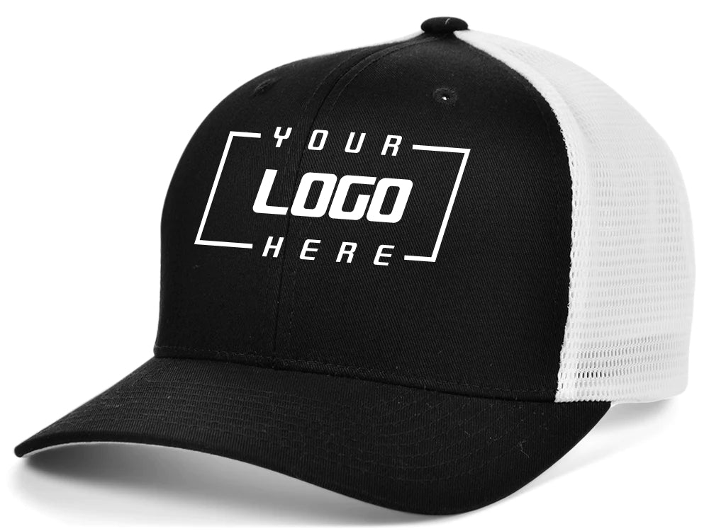 Blank 110 Trucker - Black/White