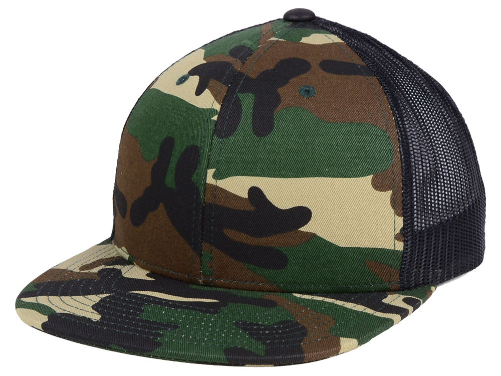 Fan Trucker - Woodland Camo/Black