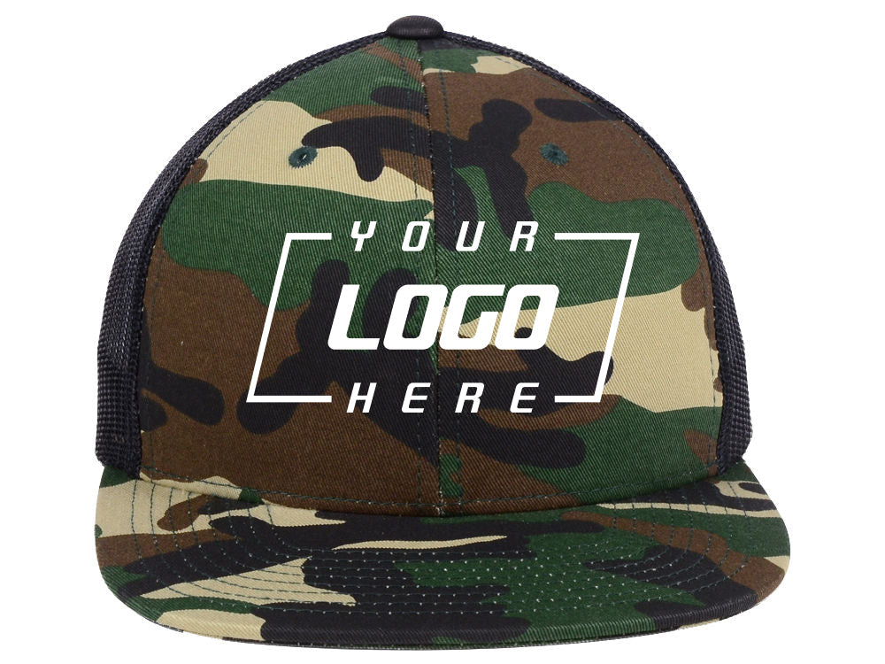 Fan Trucker - Woodland Camo/Black