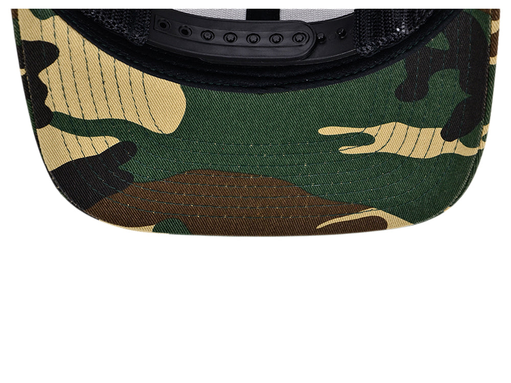 Fan Trucker - Woodland Camo/Black