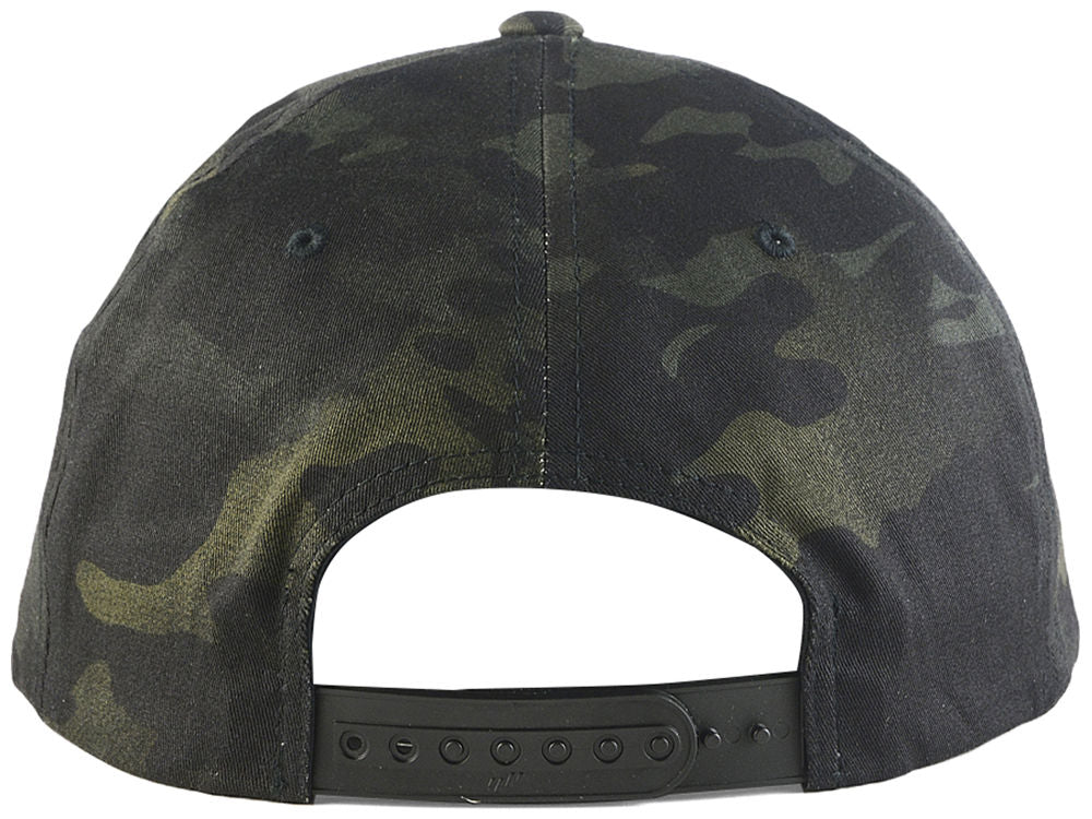 Blank Snapback - Black/Mulitcam