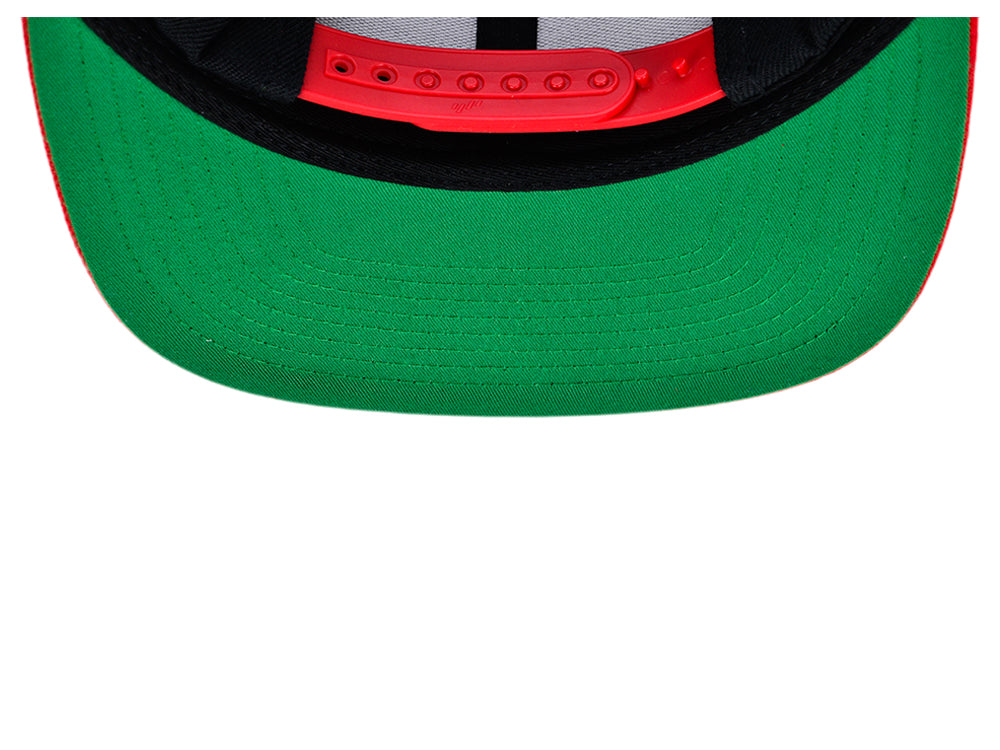 Blank Snapback - Black/Red