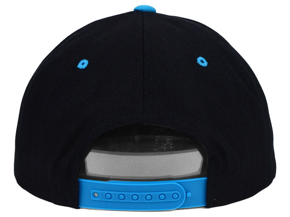 Blank Snapback - Black/Teal