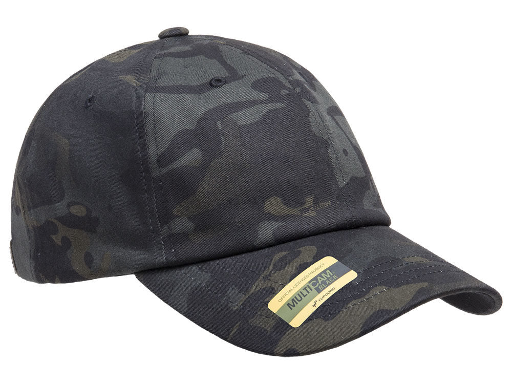 Blank Dad Hat - Black/Multicam