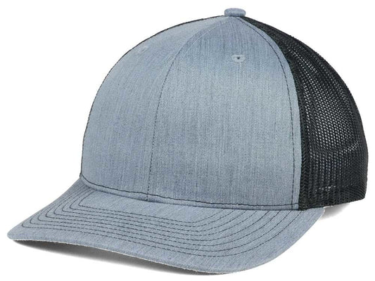 112 Trucker - Heather Grey/Black