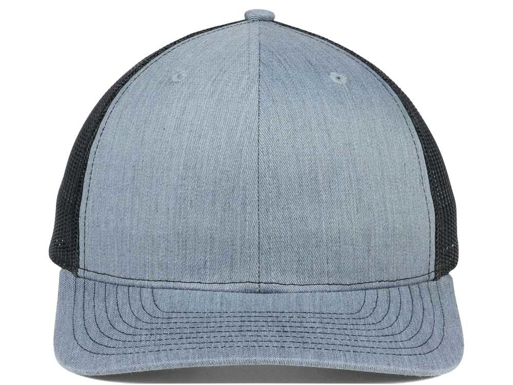 112 Trucker - Heather Grey/Black