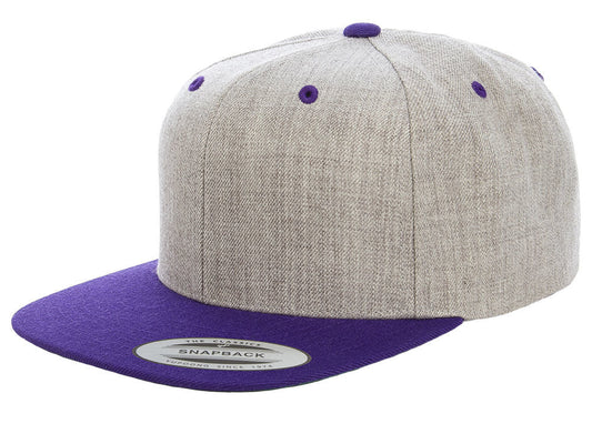 Classics Premium Snapback - Gray/Purple