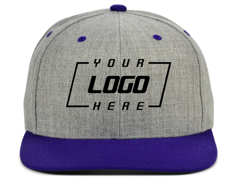 Classics Premium Snapback - Gray/Purple