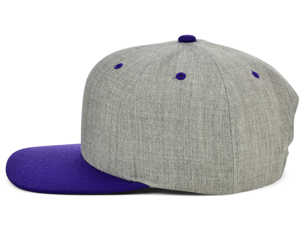 Classics Premium Snapback - Gray/Purple