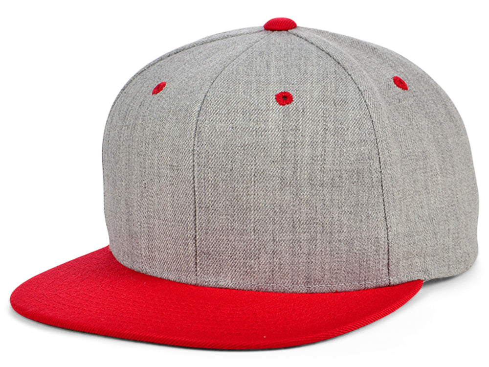 Classics Premium Snapback - Grey/Red