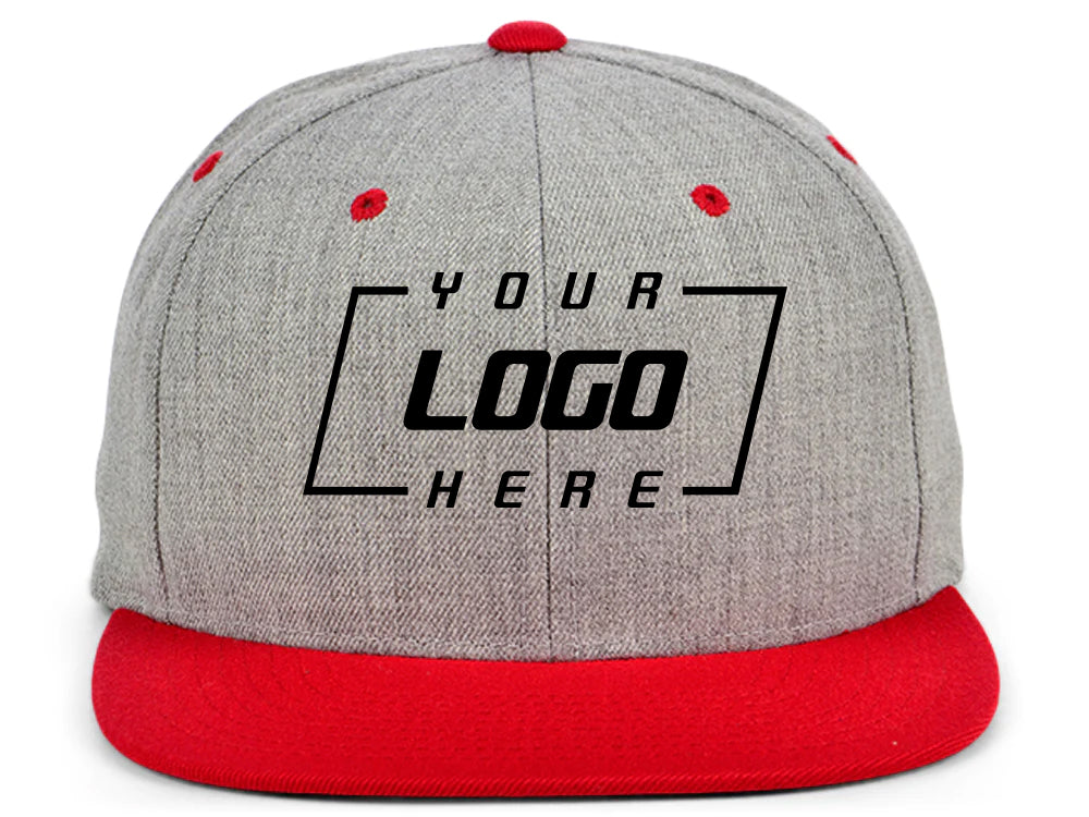 Classics Premium Snapback - Grey/Red