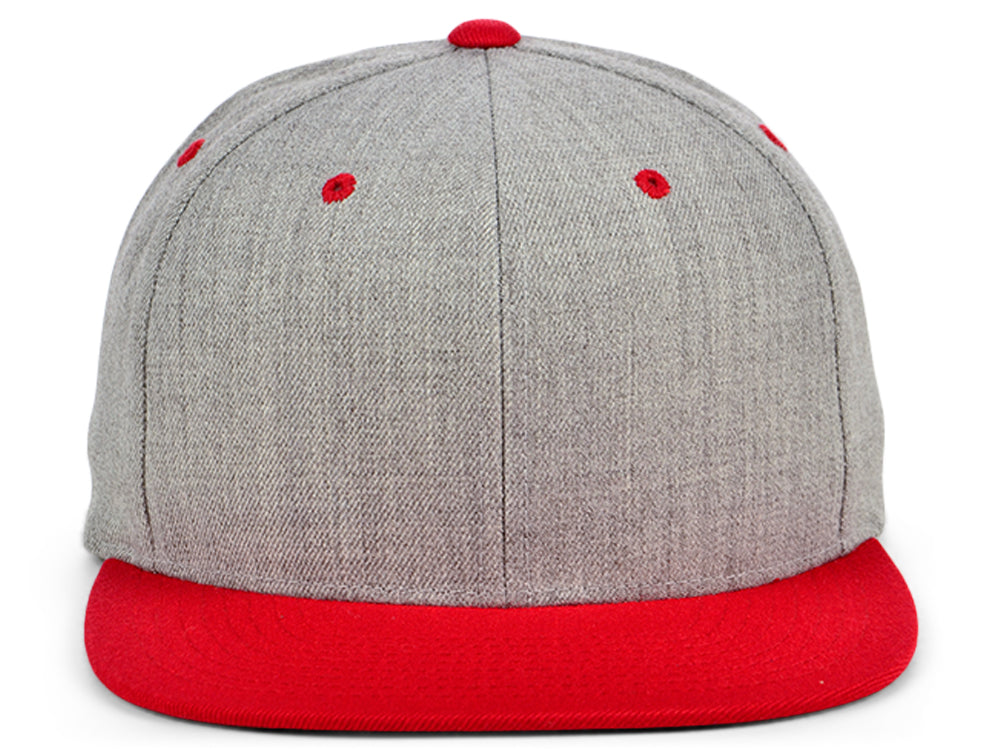 Classics Premium Snapback - Grey/Red