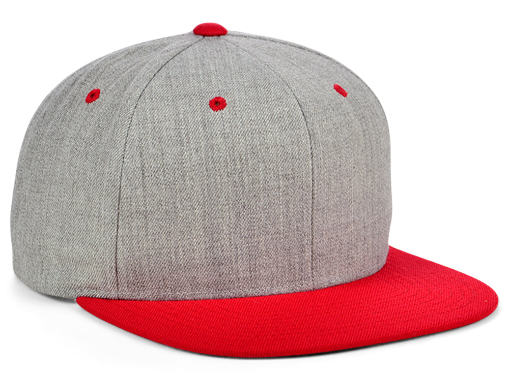 Classics Premium Snapback - Grey/Red