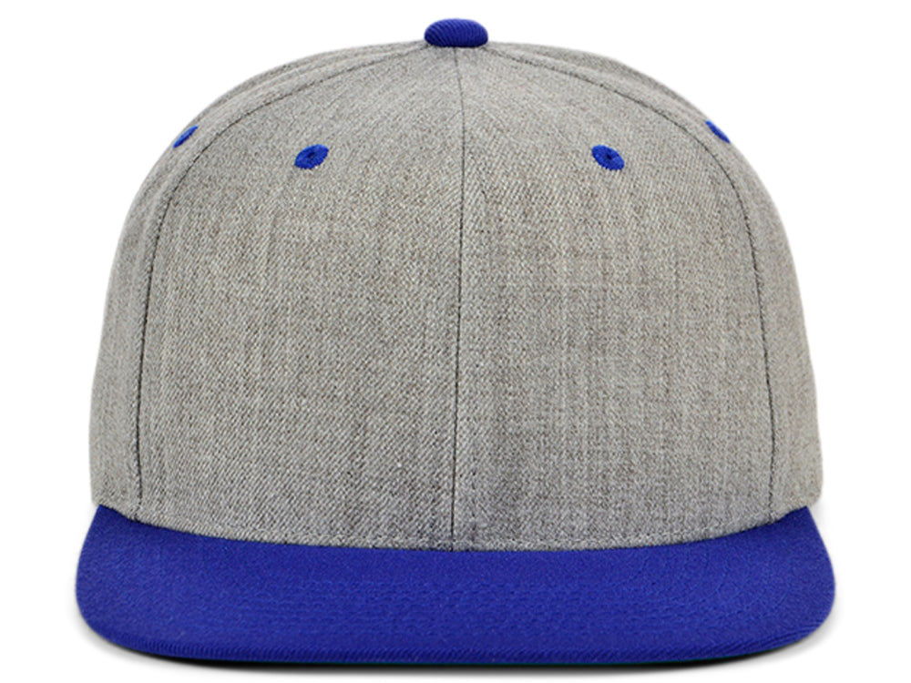 Classics Premium Snapback - Grey/Royal Blue