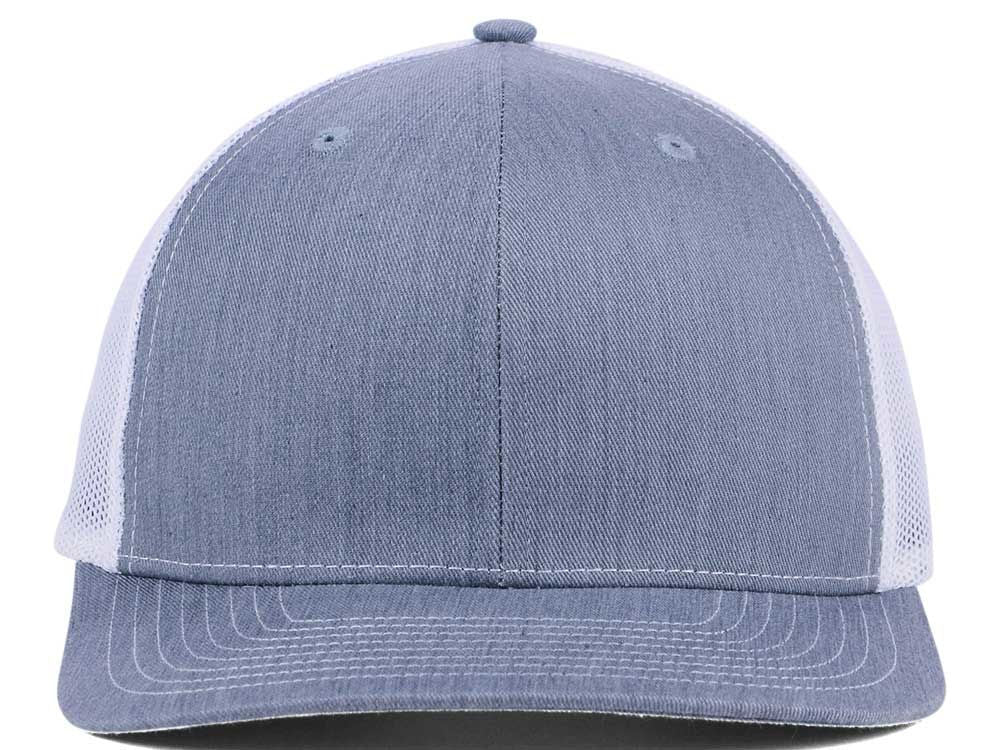 112 Trucker - Heather Grey/White