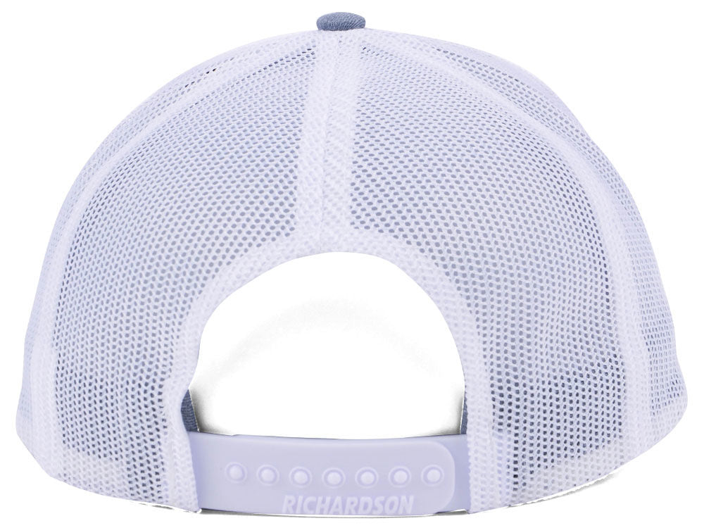 112 Trucker - Heather Grey/White