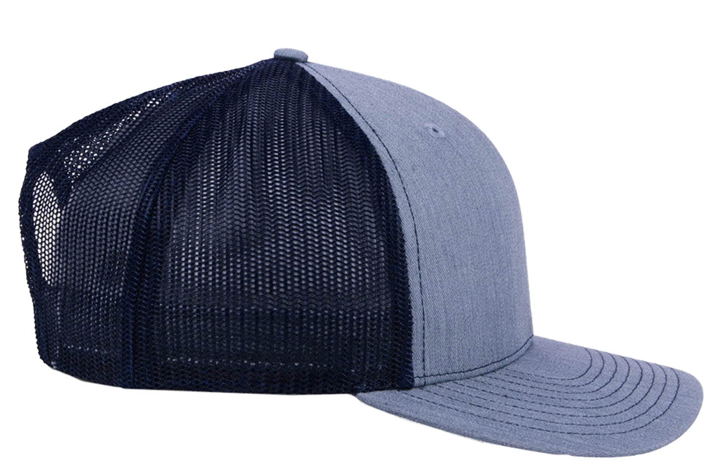 112 Trucker - Heather Grey/Navy