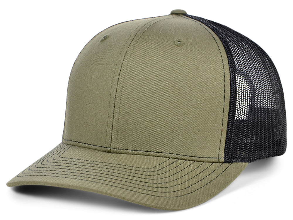112 Trucker - Olive/Black