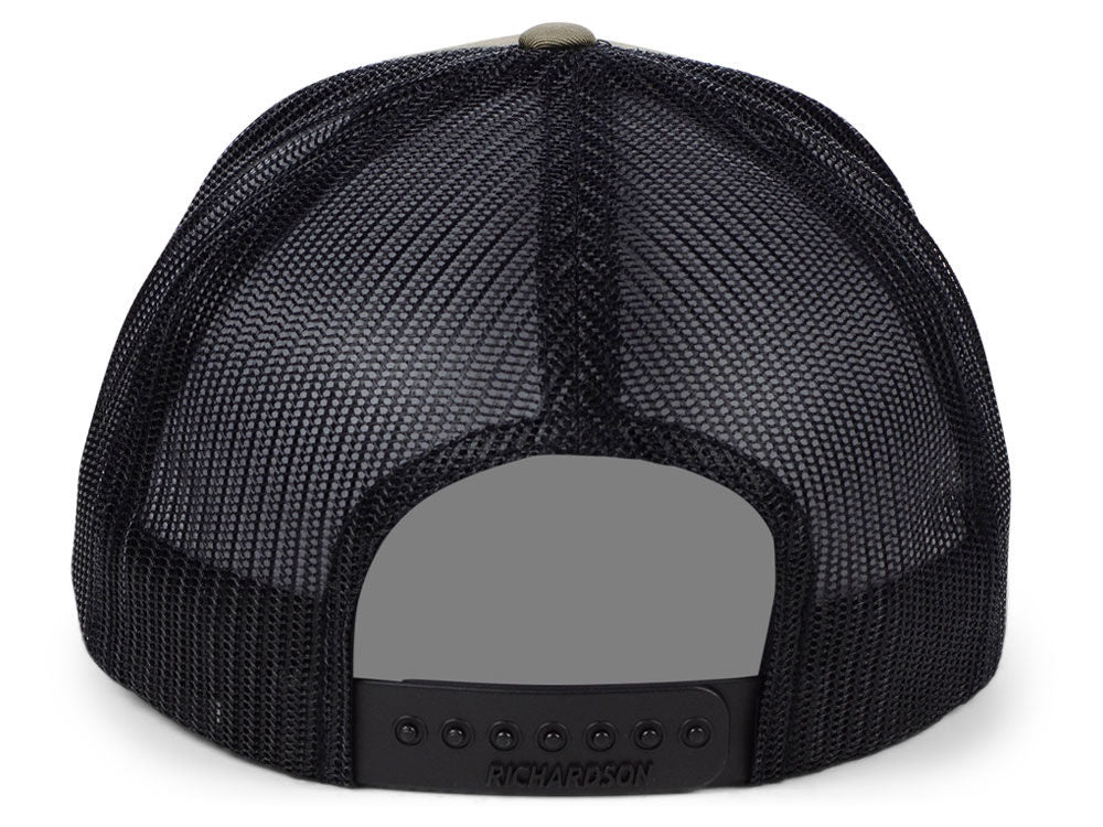 112 Trucker - Olive/Black