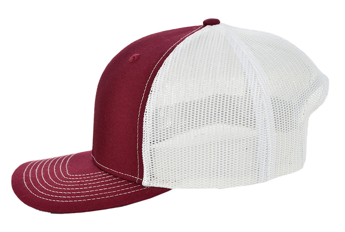 112 Trucker - Cardinal Red/White