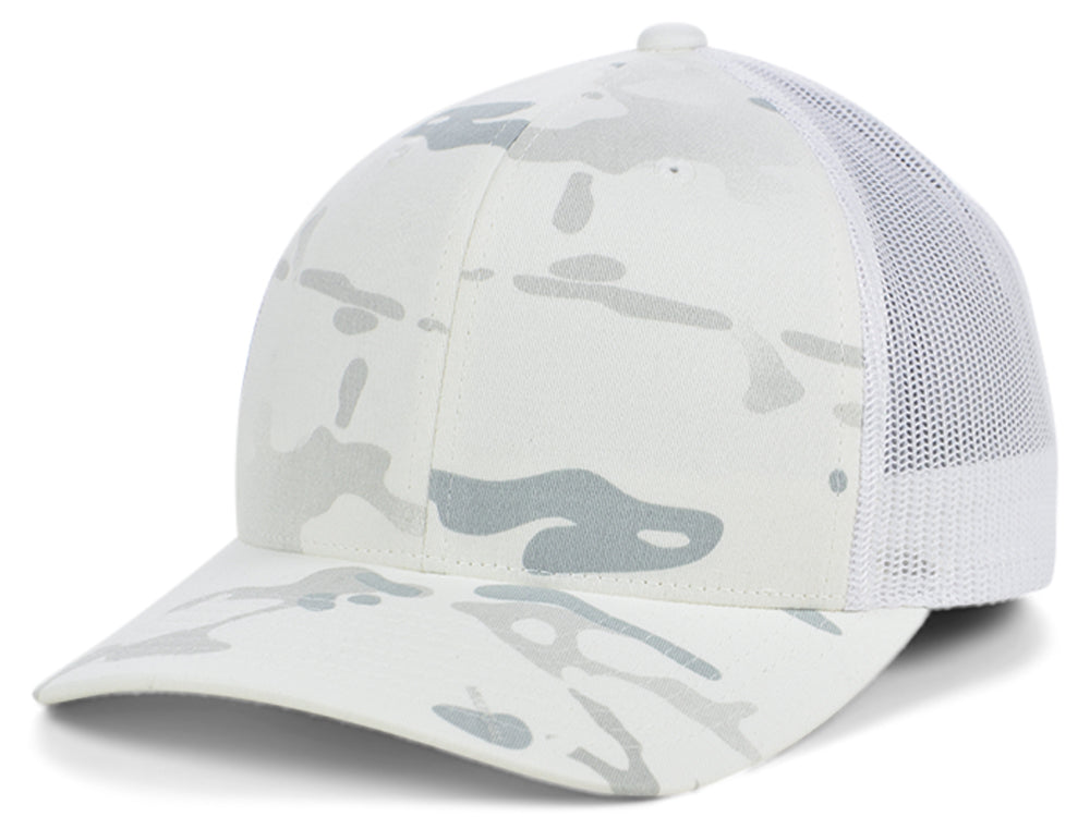 Fan Trucker - White/Camo