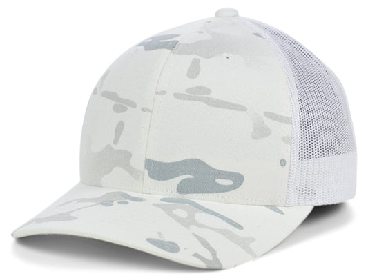 Fan Trucker - White/Camo