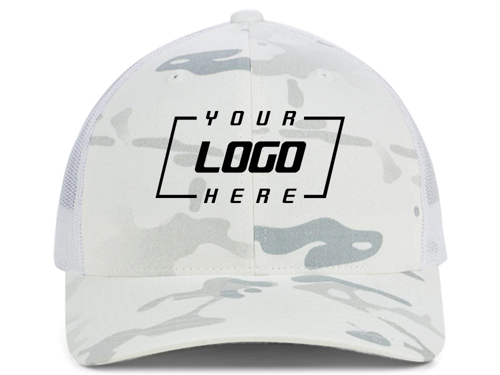 Fan Trucker - White/Camo