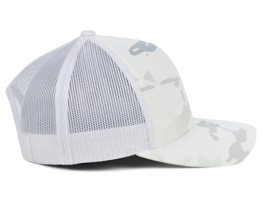 Fan Trucker - White/Camo