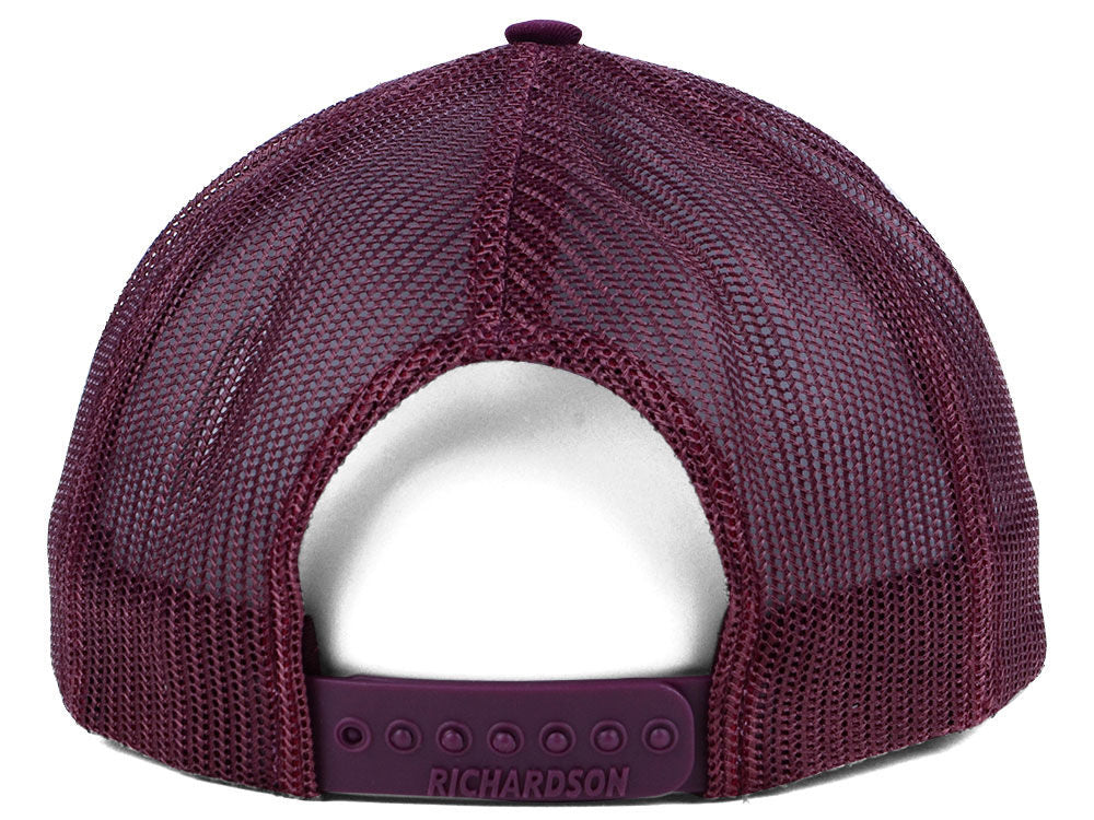 112 Trucker - White/Maroon