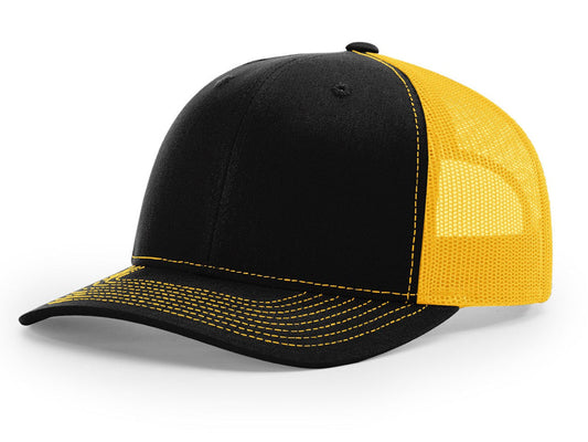 112 Trucker - Black/Gold