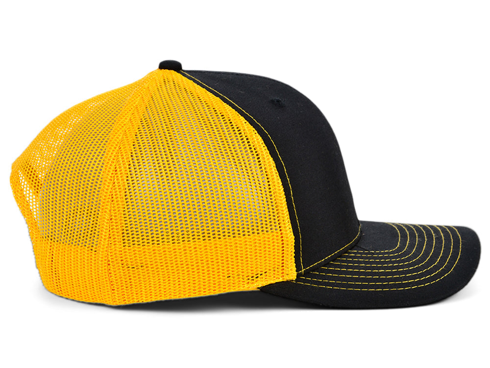 112 Trucker - Black/Gold