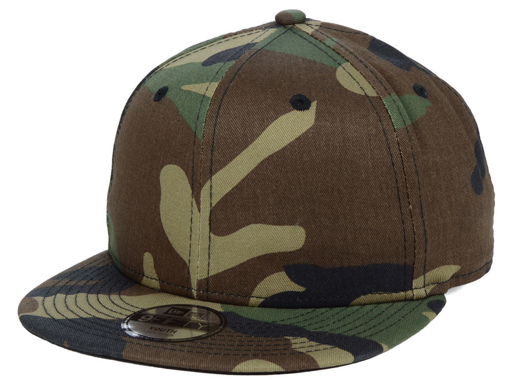 Custom Kids 9FIFTY - Woodland Camo