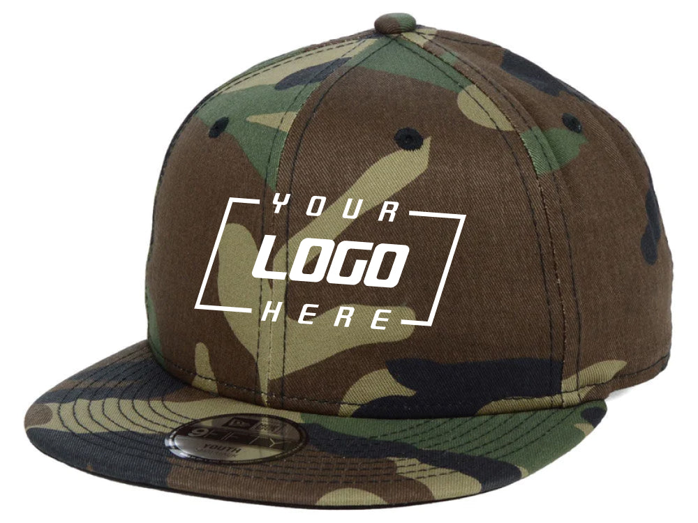 Custom Kids 9FIFTY - Woodland Camo