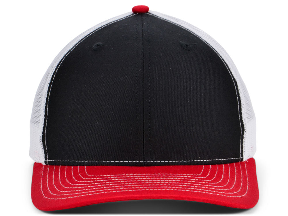 112 Trucker - Black/White/Red