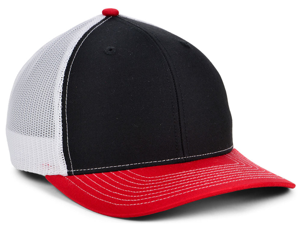 112 Trucker - Black/White/Red
